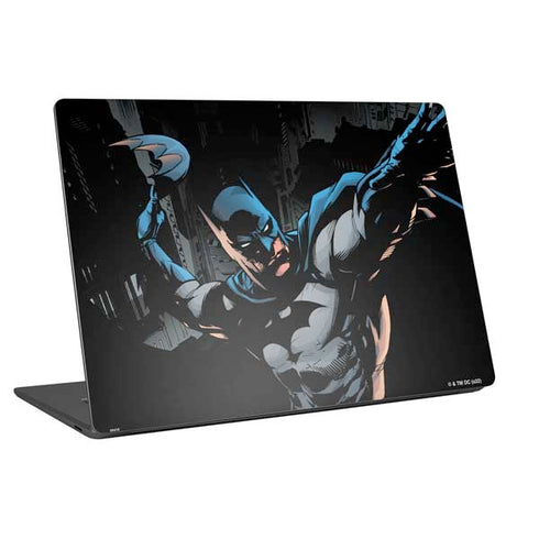 DC Comics Batman Throwing Batarang Jim Lee Art Universal Laptop 16in (13 x 9.4in) Skin
